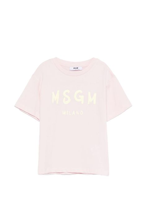 T-shirt girocollo MSGM KIDS | S6MSJUTH001MS076